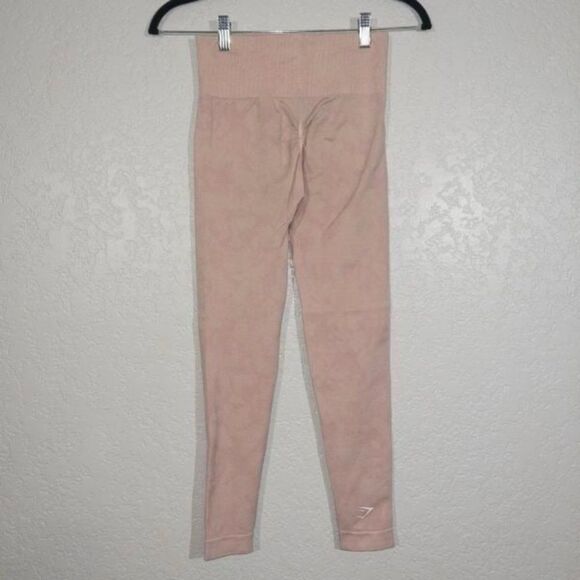 Gymshark Pink Camo Adapt Animal Seamless Leggings‎ Size Small - Picture 4 of 5